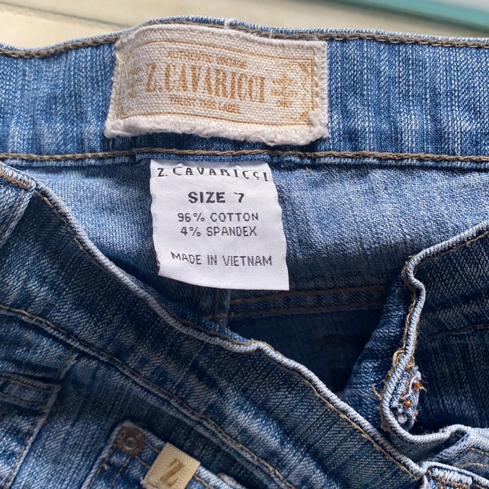 Authentic Vintage Z. Cavaricci Embellished Jeans! Gem